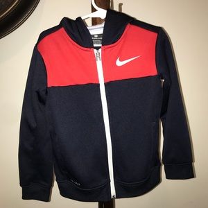 Nike Dri fit zip up hoodie
